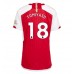 Maillot de foot Arsenal Takehiro Tomiyasu #18 Domicile vêtements Femmes 2023-24 Manches Courtes